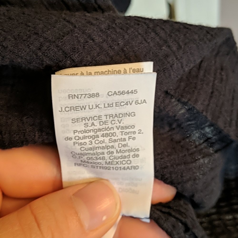 J. Crew Scoopneck Beach Top in Crinkle Cotton - Picture 8 of 10